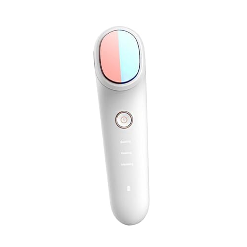 Vaguelly Dispositivo De Facial De Compresión Frío Masajeador Eléctrico Para Cuidado De Limpieza Profunda y Reducción De USB Recargable Para Doméstico