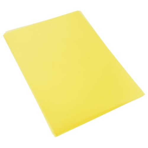 Filtros de Gel Amarillo Alipis Láminas de PVC 0.3mm para Iluminación de Estudio Pack de 12