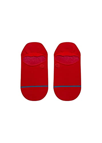 Stance Icon No Show Socks (Large, Red)2