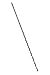 Dormer A110.8 Long Series Drill, Steam Oxide Coating, High Speed Steel, Head Diameter 0.80 mm, Flute Length 25 mm (Pack of 10)