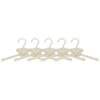 SiaBiced 5-piece Set of Clothes Hangers, Compact Outfit Holders, Space-saving for Toddlers' Clothes, Dog Clothes, Monkey