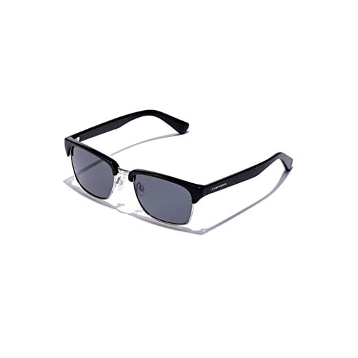 HAWKERS Classic Valmont Gafas, Gris Polarizado, Negro CT, Talla única Unisex Adulto
