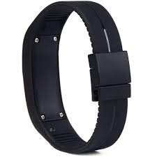 Band Red LED Digital Wrist Watch - Unisex