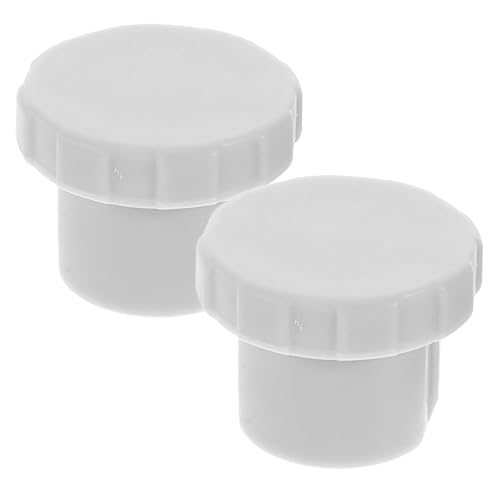 Milisten 2 Piezas Tornillos para Parques Infantiles Juguetes Montessori Ancla Adhesiva para Muebles Herramientas para Perchas de Madera para bebés el plastico Grey