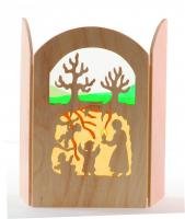 Ostheimer Silhouet Wortelkinderen figurine bois jouet Waldorf