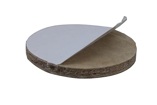 Shepherd Hardware 9976 1-1/2-Inch Heavy Duty Self-Adhesive Felt Furniture Pads, 24-Count, Beige #TOP3