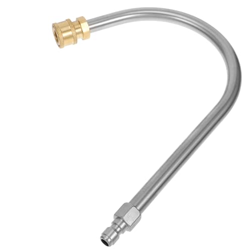 SUPVOX Pressure Washer Extension Pole U-Shaped Cleaning Tool Quick Curved Areas