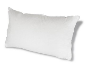 Almohada de pluma y plumón tamaño king blanca