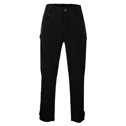 Pantalon de travail droit couleur unie pour chantiers activités outdoor et loisirs