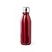 Botella de Agua Personalizada con Nombre, Logotipo o Imagen. Bidón de buena Capacidad 550ml. No es un termo. (ROJA)