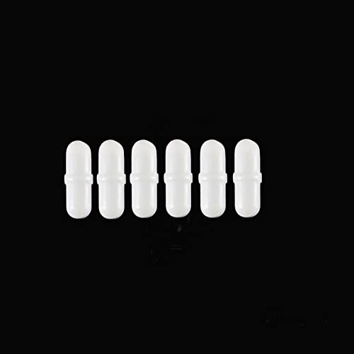 LABALPHA 6Pcs PTFE Magnetic Stirrer Bar, Magnetic Stir Bar 20mm/0.78 inch
