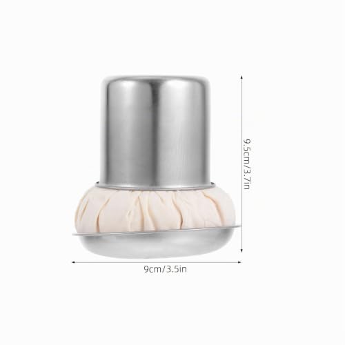 MAGICLULU Pinceau À Huile En Acier Inoxydable Pour CrêPes, Barbecue Et Cuisine - Brosse RéSistante À L'Usure Pour RéPartition Uniforme De L'Huile – vue 3