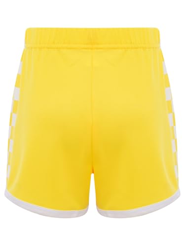 Kids Girls Plaid Print Athletic Shorts Elastic Waist Loose Fit Casual Summer Shorts Activewear4