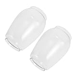 Éclairage doux : la forme ronde de l'abat-jour de la lampe à pétrole fournit un éclairage doux et délicat, créant une ambiance extérieure chaleureuse, cheminée en verre de lampe à huile, cheminée en verre transparent