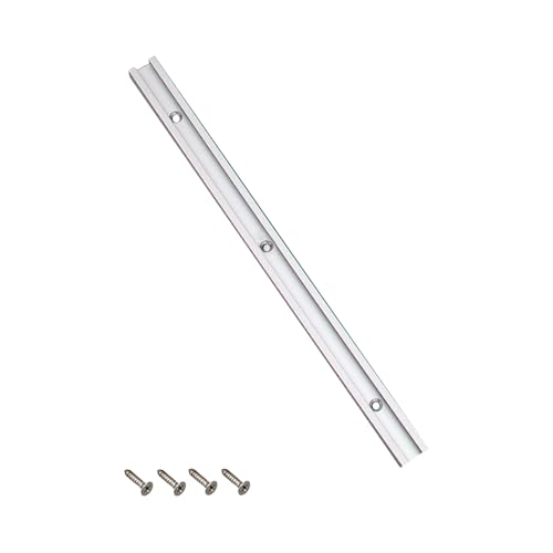 T-Track T-Slot - Herramienta de montaje de inglete con tornillo de aluminio, cortador de mesa, enrutador, rieles, accesorios de herramientas de carpintería
