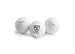Killerspin 4-Star 40+ White Ping Pong Balls - New Standard ABS Plastic 40mm Table Tennis Balls - Competition Balls for Tournament Play - ITTF Quality (3 White Ball-Pack)