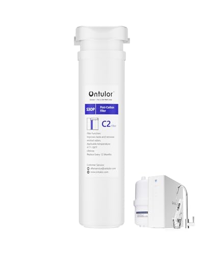 Image of Ontulor S3OP C2 Post Carbon Filter, Improves Taste & Removes Residual Odor - Replacement Cartridge for Ontulor S3OP RO System (S3OP-With Tank-C2)