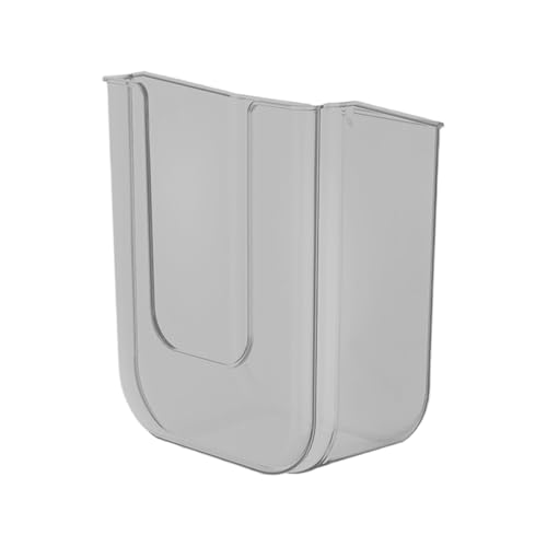 Rrlihjgu Limpiar el soporte del cuarto de baño, dispensador de toallitas enjuagables - Estante organizador caja de almacenamiento contenedor de almacenamiento montado en pared - Dispensador recargable