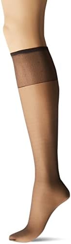 Hanes Women's Silk Reflections 2-Pack Knee High Sandalfoot