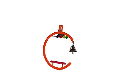 Penn-Plax Bird Life Swing with Beads and Bell #TOP30
