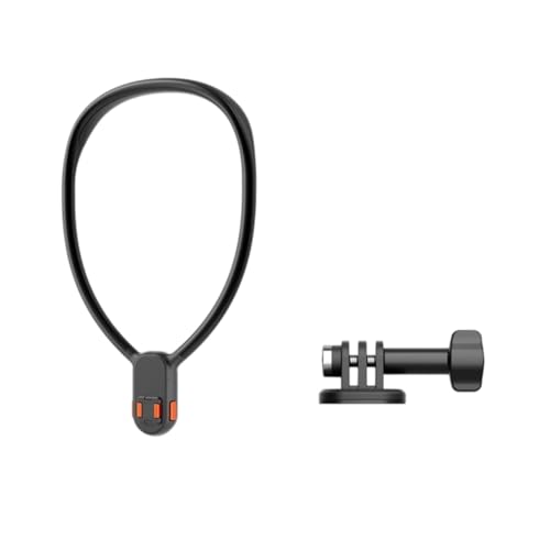 Support de poitrine pour caméra d'action rotatif et sangle de cou légère pour vélo