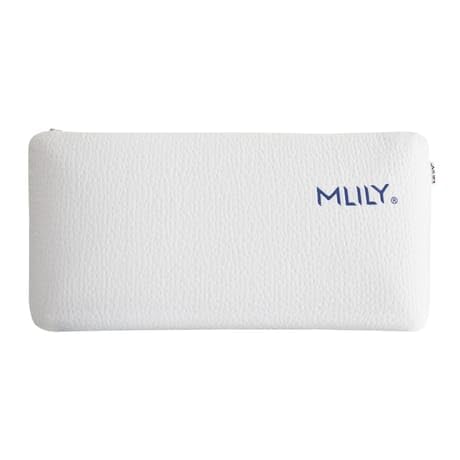 MAXCOLCHON Almohada Viscoelástica Mlily Perforada con Tratamiento Eco-Fresche Antibacteriano Y Transpirabilidad Media-Alta De 70x35 cm. Incluye Funda con Cremallera