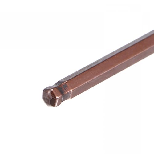 Unifizz 2mm Ball End Hex Key Wrench, L Shaped Long Arm Allen Wrench S2 Steel Repairing Tool, Metric 2 Pcs - Image 4