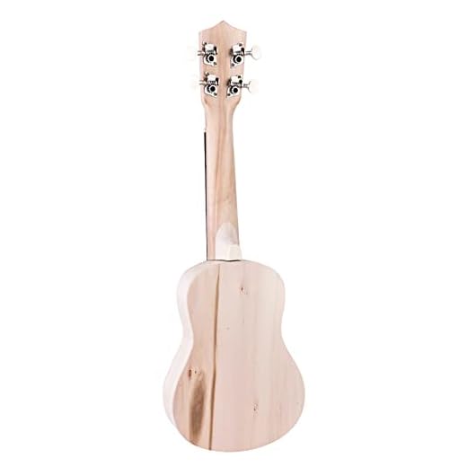 Kit de ukelele de bricolaje de 21 pulgadas, kit de guitarra de bricolaje de 4 cuerdas de 4 cuerdas.