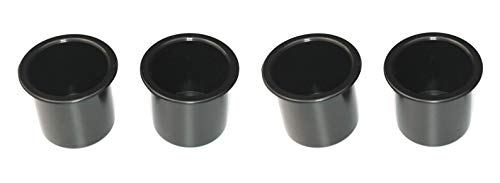 Image of Plastic 2 7 /8 Black Drop in Cup Holder Plastic Multipack Wholesale Bulk Listing Poker (4)