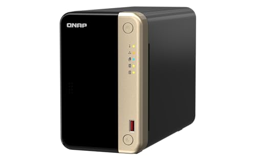 Image of QNAP TS-264-8G-US 2 Bay High-Performance Desktop NAS with Intel Celeron Quad-core Processor, M.2 PCIe Slots and Dual 2.5GbE (2.5G /1G /100M) Network Connectivity (Diskless)