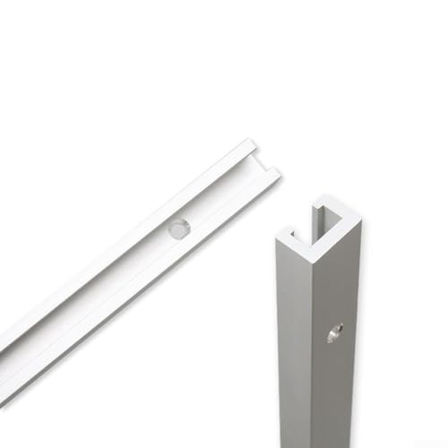 Soporte de carraca de aluminio en T perfecto para carpintería y mejora de la funcionalidad de la herramienta (30 cm)