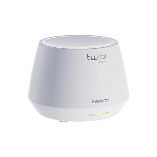 Roteador Sem Fio Wi-fi 6 Mesh Twibi Force AX Branco Intelbras