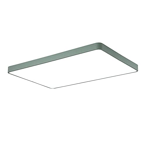 Plafonnier LED moderne HJLJKG en fer de haute qualité avec éclairage tricolore réglable