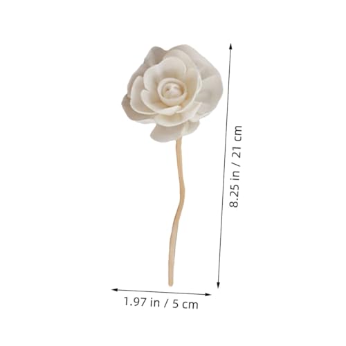 VICASKY 5PCS Palitos Difusor Floral de Ratán miniatura 2