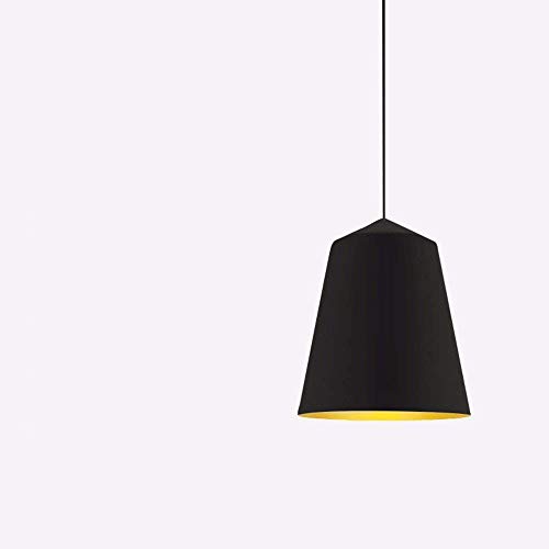 Luminaires suspendus style européen noir GZZ Deng lampe de chevet 15x19cm restaurant