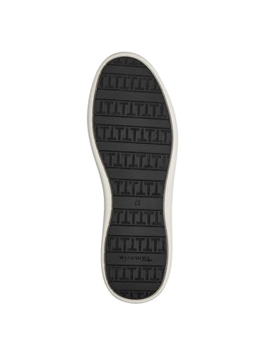 Tamaris Damen Sneaker Leder, schwarz, 37 EU – Ansicht 6