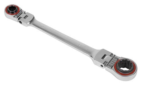 Sealey AK63947 4-in-1 Reversible Flexi-Head Ratchet Ring Spanner - Platinum Series