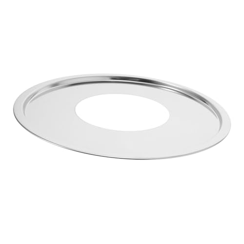 Frcolor ステンレス製 蒸しリング 内径 万能調理用アダプター 鍋 中華鍋対応 多蒸しバスケット用 蒸し器用 台座