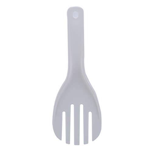 WEILYDF Reislöffel Classic 2-in-1-Utensil Premium-Kunststoff-Antihaft-Reislöffel Scoop Multifunktions-Verdickungsschaufel Kitchen Cooking Tool