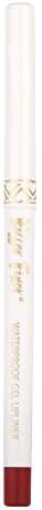 Belle Beauty by Kim Gravel Waterproof Gel Lip Liner - Cruelty Free Waterproof Lip Liner Pencil - Anti Feathering Moisturizing Formula (True Red)