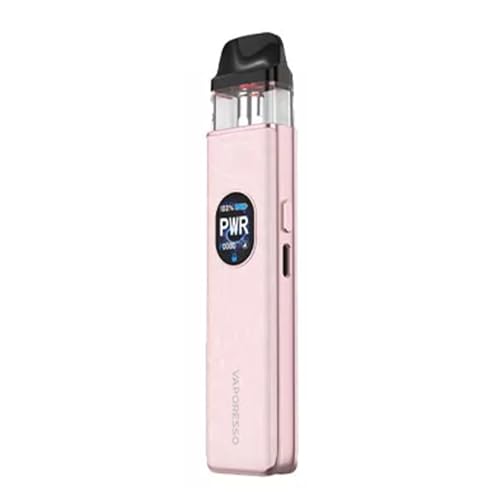 Vaporesso XROS 5 Pod Kit, 1500Mah Battery, MTL Device, Supports 3A Super Charging, Adjustable Power and Airflow, 0.88-Inch OLED Display, 2ml Cartridge Capacity, No Nicotine (Opal Pink)