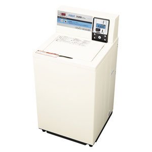 Amazon.co.jp: アクア 4.5kg コイン式 業務用全自動洗濯機 パール 