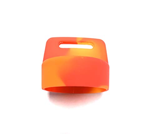 Image of Aftermarket Parts Compatible with Polaris RZR XP1000 900 800 570 General Ranger Sportsman Quad Ignition Switch Key Cover (Fireball-Orange /Red Swirl)