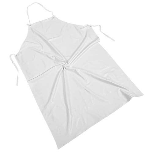 BUGUUYO Cooking Apron for Men Oil-resistant Adult Adjustable Neck Waiter Apron for Kitchen