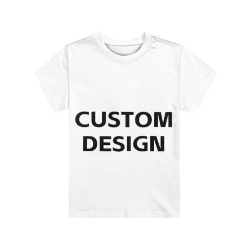 Image of Xhuibop Kids Tshirts Girls Boys 3-16 Years Summer Clothes for Teens Loose Fitting Tops