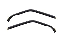 J&J AUTOMOTIVE | Windabweiser Passend Für Carawelle/Transporter/Multivan T5 / T6 2003-2019, Regenabweiser, Getönt, 2-TLG, Vorne, Aerodynamisch