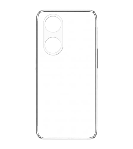 Image of Transparent Soft Silicone TPU Flexible Back Cover Compatible with Oppo A1 Pro