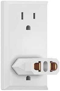 AOGITKE European to US Plug Adapter, in use