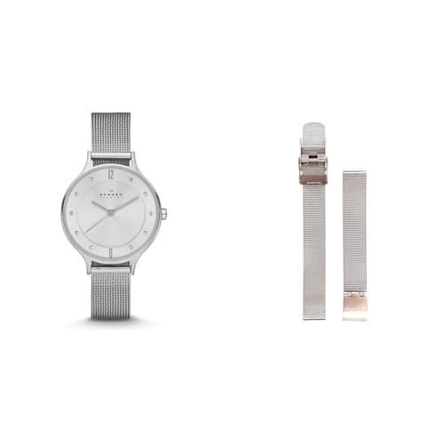 Montre pour femmes Skagen Anita Lille idée cadeau élégante avec bracelet argenté