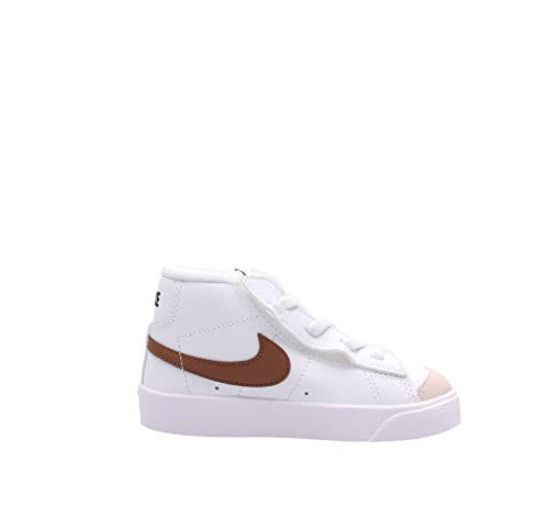 Nike Toddler's Blazer MID '77 White/Vivid Sulfur-Pecan (DA4088 103) - 63